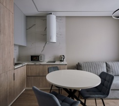 Апартаменты повышенной комфортности с выходом на бассейн в Alba inn apartments