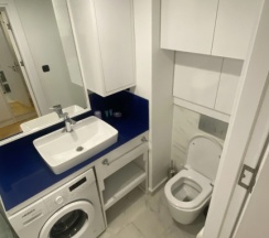 Трёхместные апартаменты с балконом и с видом на море в Апарт-отель MyGeorgia LLC Orbi City