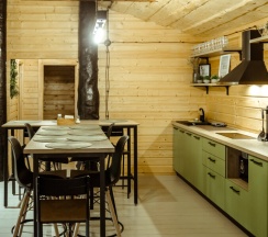 Шале с баней в Фазенда