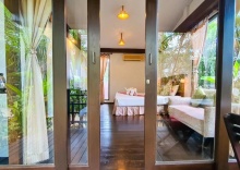 Бунгало Deluxe с красивым видом из окна в Sasitara Residence Koh Samui