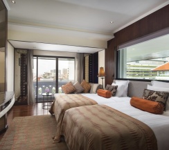 Двухместный полулюкс Wellness Deluxe 2 отдельные кровати в Anantara Riverside Bangkok Resort