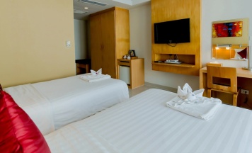 Двухместный номер Superior 2 отдельные кровати в Aspery Hotel