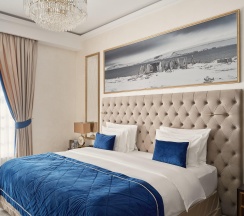 Номер делюкс с видом на город с 1 двуспальной кроватью в Wawelberg Hotel St.Petersburg
