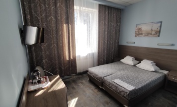 Номер стандарт с 1 двуспальной кроватью в Кузьмолово