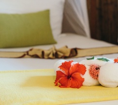 Трёхместный номер Standard с балконом и с видом на сад в Railay Garden View Resort