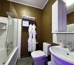 Двухместный номер Стандарт №8 двуспальная кровать в Gipnoz