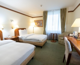 Номер стандарт с 2 односпальными кроватями в Radisson Slavyanskaya Hotel Moscow
