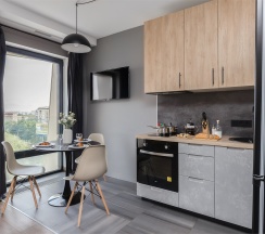 Megapolis - 4х местные апартаменты на 7 этаже ЖК бизнес-класса D1 в Smart Lofts Moscow