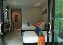 Трёхместный номер Standard с видом на сад в Sun Moon Star Resort Koh Phangan