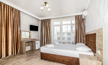 Двухместный номер Standard с балконом двуспальная кровать в Galini resort
