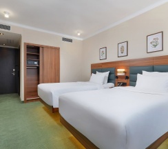 Улучшенный стандартный номер с двумя раздельными кроватями в Hilton Garden inn Kaluga