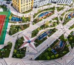 Квартира в Апартаменты на Бачуринская, 7к1, 327