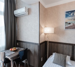 студия c балконом и видом на море в GG hotel