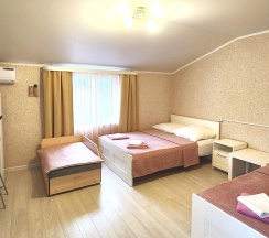 4-местная комната эконом (общие удобства) #1 в Семья