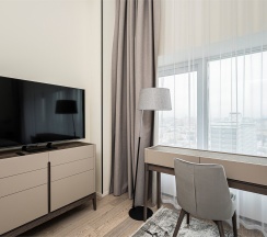 Двухуровневые апартаменты с 3 спальнями Премиум в Intermark Residence