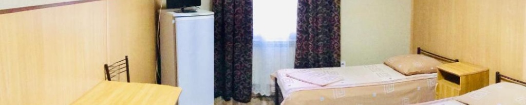 3-местный номер стандарт с 3 односпальными кроватями в Уют