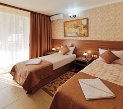 Двухместный номер с раздельными кроватями в Лорис