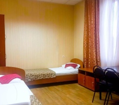Номер стандарт с 6 односпальными кроватями в Smart Hotel KDO Краснодар