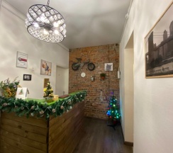 Двухместный номер с 1 кроватью, креслом-кроватью и собственной ванной комнатой в Boho Loft Hotel Nevsky