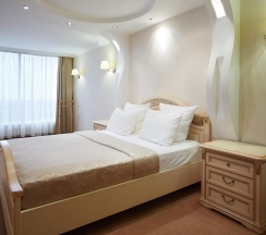 Номер люкс с 1 двуспальной кроватью в Azimut Отель Ставрополь