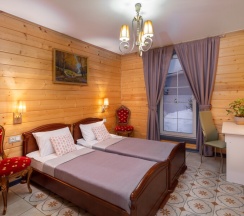 Коттедж "Сканди" с террасой и сауной (расположен в Поварово) в Сканди хаус