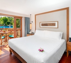Двухместный люкс Дуплекс двуспальная кровать в Отель Santiburi Koh Samui