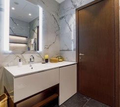 Апартаменты студия в Elite Apartments на проезде 1-й Красногвардейский 22с1