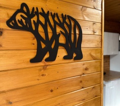 Семейный четырехместный номер с кухней в Hub House