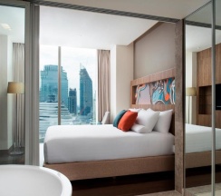 Двухместный люкс Executive двуспальная кровать в Novotel Bangkok Sukhumvit 20