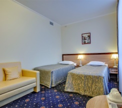 Бизнес Класс с двумя односпальными кроватями в Чарушин