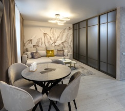 Апартаменты Luxury в Апартаменты GLOBALSTAY 2-х Комнатная квартира с Сауной на Набережной Днепра