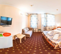 Двухместный номер Standard с балконом двуспальная кровать в Олимп