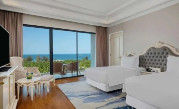 Двухместный номер Deluxe с видом на море 2 отдельные кровати в Курортный отель Radisson Blu Resort Phu Quoc