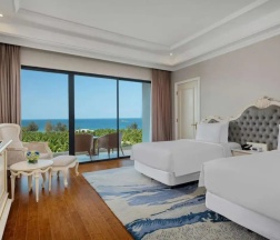 Двухместный номер Deluxe с видом на море 2 отдельные кровати в Курортный отель Radisson Blu Resort Phu Quoc
