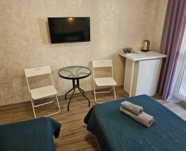 Двухместный номер с 2 отдельными кроватями и балконом в Delta nova