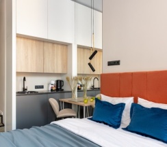 Студия двухместная с видом на город в Mix Hotels Nevsky 47