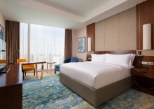 Двухместный номер Deluxe двуспальная кровать в Hilton Astana