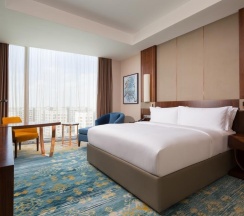 Двухместный номер Deluxe двуспальная кровать в Hilton Astana
