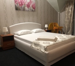 Двухместный номер Standard с балконом двуспальная кровать в Аква-солярис