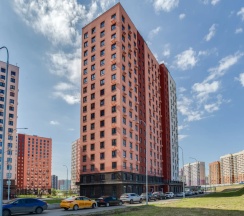 Двухместные апартаменты c 1 комнатой (двуспальная кровать) в Квартира 1 комнатная в стиле Blue Sky