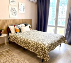 Четырёхместные апартаменты Comfort с балконом в GOROD Si в 5 мин от трассы М4 Дон. ЖК Озерки