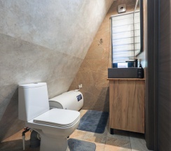 № 15 A-Frame 77 m2 с камином, кондиционером и террасой (оснащение дома см. Подробнее) в Les holidays