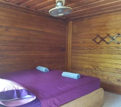 Двухместный номер Standard с видом на сад двуспальная кровать в Bamboo Bungalow Thong Nai Pan Yai