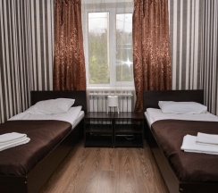 Двухместный стандарт с 2 кроватями в Базилик