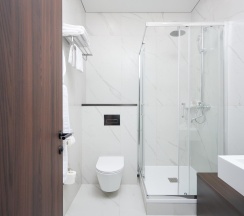 Номер стандарт с 1 двуспальной кроватью в AurA City Hotel