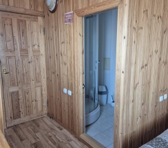 Комната стандарт с 1 двуспальной кроватью (с видом на озеро) в Кижская Благодать