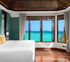 Hillside Pool Вилла с 2 комнатами с видом на океан в Отель Saii Phi Phi Island Village