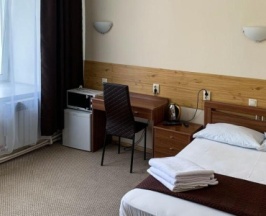 Стандартный номер с двуспальной кроватью в Smart Hotel KDO Хабаровск