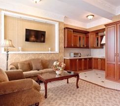 Студио с кухней в Green house detox&SPA