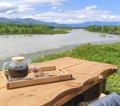 Четырёхместные апартаменты с 2 комнатами в Тихий берег